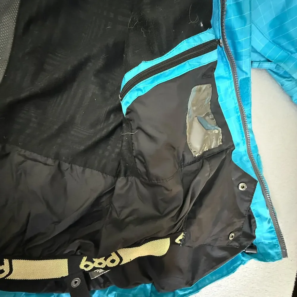 686 Six Eight Six InfiDRY Reserved Ski Snowboard Jacket Mens Large Blue 10K